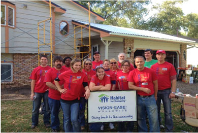 Group of volunteers